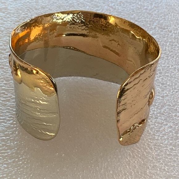 Artisan Cuff Two Toned Signed - Picture 3 of 5